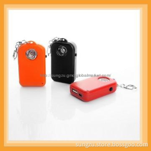 Portable high bright LED flashlight power bank charger